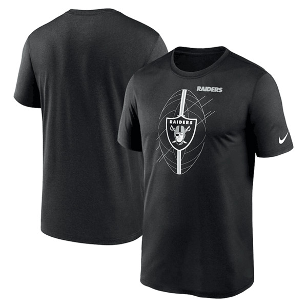 Men's Las Vegas Raiders Black Legend Icon Performance T-Shirt